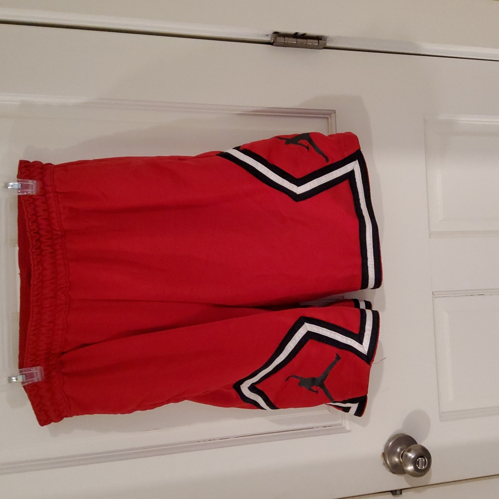 Men's fleece Jordan shorts Size Large